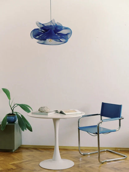 Blue Petal Pendant Light