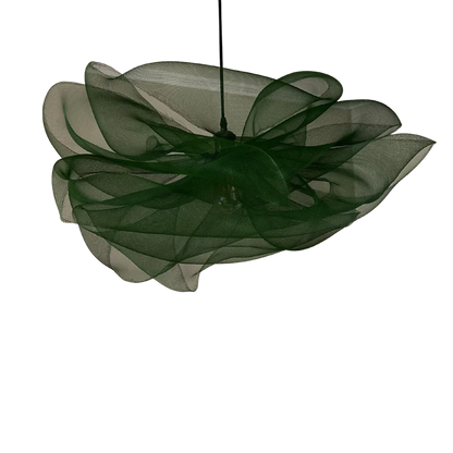 Modern Green Petal Pendant Light