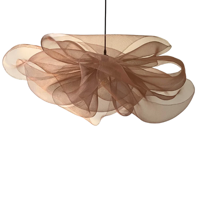 Handmade Wire Mesh Flower Chandelier