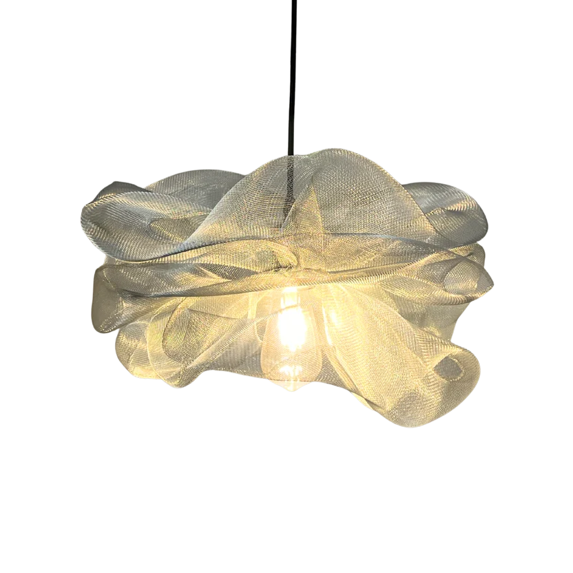 Modern White Petal Pendant Light