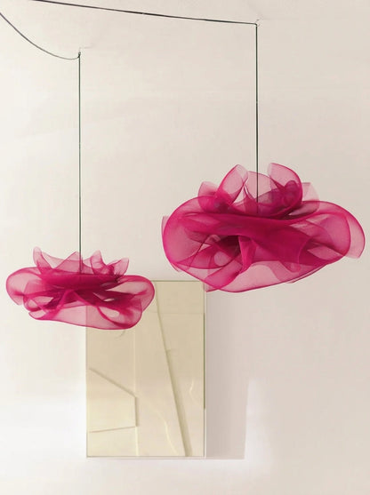 Pink Petal Pendant Light