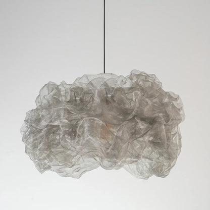 Modern Champagne Floral Pendant Light