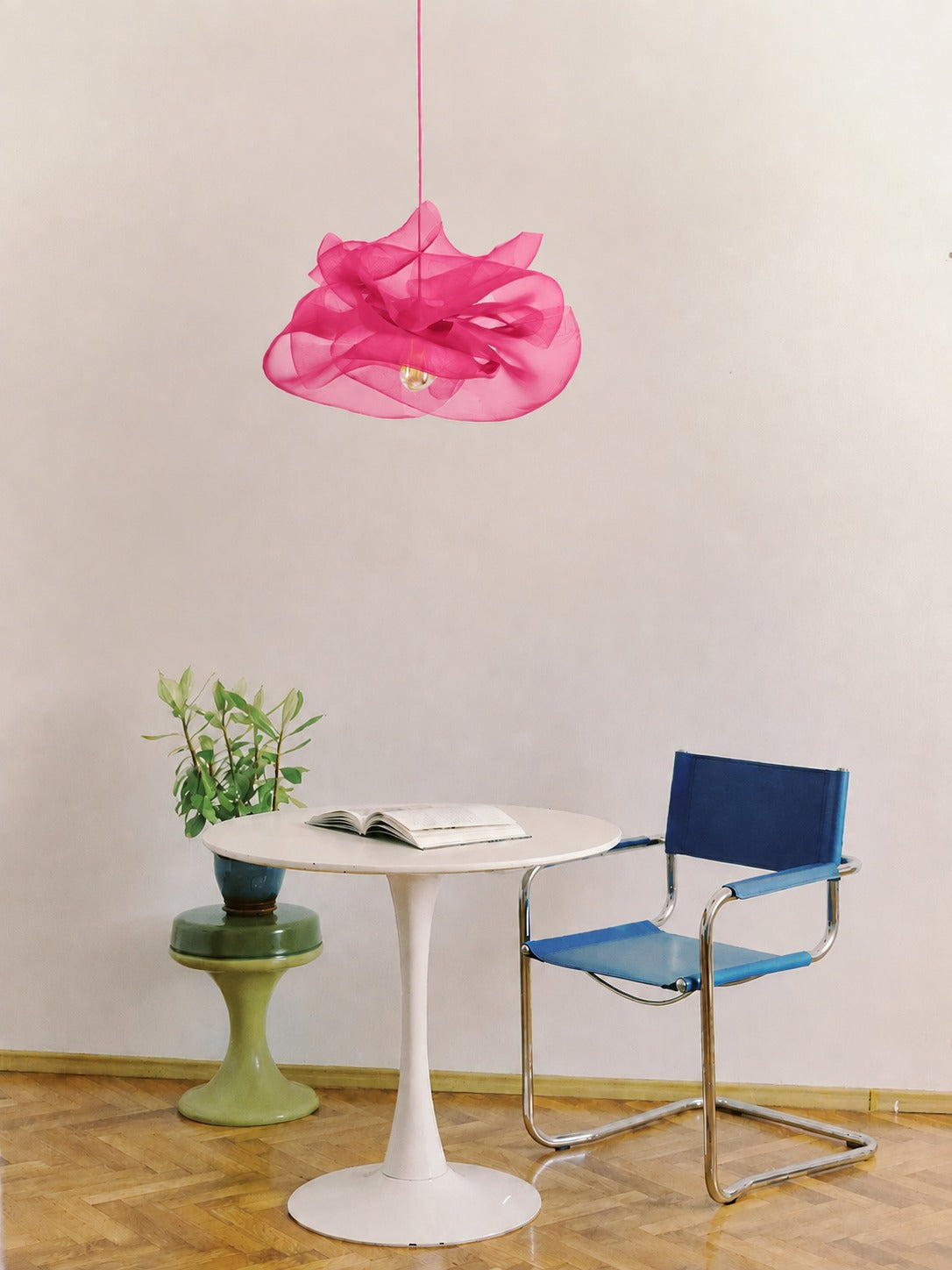 Pink Petal Pendant Light